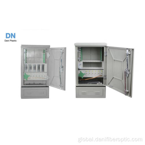 China 96 Core SMC Outdoor Fiber Optic Cabinet Supplier